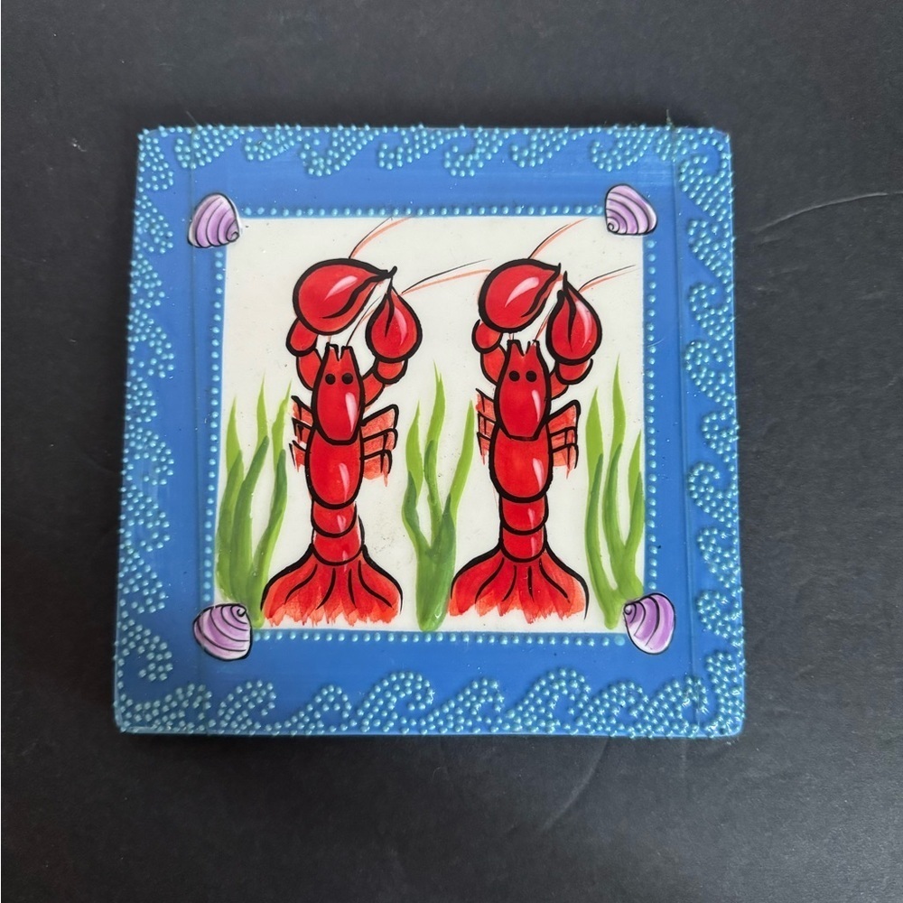 Cape Shore Lobster Kitchen Collection deco tile